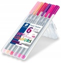 STAEDTLER TRIPLUS PASTEL JEMNÉ PERO 6 FAREB