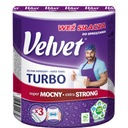 Papierová utierka Velvet TURBO Super pevná rolka