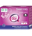 Bio bavlnené tampóny SUPER PLUS Gentle Day