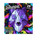 Sada permanentných popisovačov Sharpie 26 ks Wolf