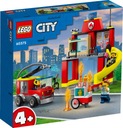 LEGO City 60375 Hasičská stanica a hasičské auto