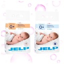 JELP 0+ Hypoalergénny prací prášok Color & White SET 2x4kg až 100 praní