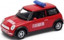 Model auta WELLY - MINI COOPER Guard 1:34