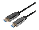 Hybridný kábel TB HDMI 2.0, dĺžka 20 m, optické vlákno