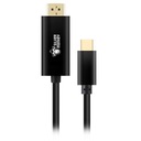 Kábel Silver Monkey USB-C - HDMI v1.4 1,8 m čierny