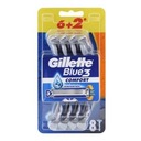 GILLETTE Blue 3 žiletky, balenie po 8 ks