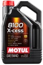 MOTUL 5W40 OLEJ 8100 X-CESS 5L