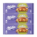 Balenie 3 ks MILKA Mliečna čokoláda LIESKOVÉ ORIEŠKY 270G