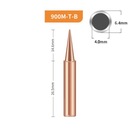 n Nástroje na hrot 4 mm 900M-T-B pre Hakko Saike 936 852d+