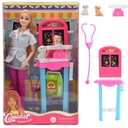 SET BARBIE BÁBIKA VET A ZVIERATKÁ