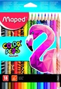 Pastelky Colorpeps Animals 18 farieb MAPED