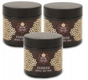 3x Peeling Body Scrub čistiaci gél na veľké telo s morskou soľou Hammam 500 g