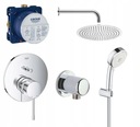 GROHE Essence batéria + sprchový set + 30cm