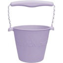 Silikónové vedro SCRUNCH Bucket Lila ROLLABLE