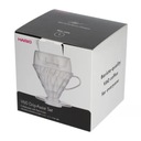 Hario Drip-Assist Set dripper V60 kryt filtra