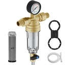 FD180 Predfilter 2x 90u sito, FERDOM manometer