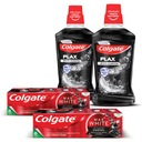 Sada na bielenie zubov COLGATE s aktívnym uhlím