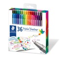 Fineliner 334 Staedtler Triplus sada 36 farieb