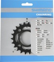 Reťaz pre kľuky Shimano Alivio FC-M4000 22T