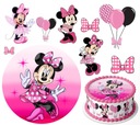 Oblátková torta MINNIE SET + POSTAVY + TEXT