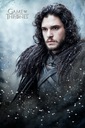 Game of Thrones Jon Snow Crow - plagát 61x91,5 cm