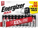 ENERGIZER MAX AA LR6/10 eko BATÉRIA