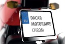 RÁM NA BIKETEC NA ŠPZ MOTOCYKEL/MOTORKA CHROM