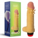 DILDO s vibrátorom + hroty EGZO Spike Cyber ​​​​Leather