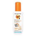 KOLASTYNA Emulzia na opaľovanie v spreji SPF 15, 200 ml