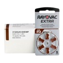 Načúvacie batérie - 312 - RAYOVAC EXTRA ks: 60