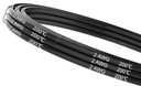 Silikónový kábel 2 awg čierny 1 MB, (2awg = 33 mm2)