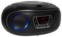 Denver TCL-212BT čierny CD prehrávač, FM rádio, Bluetooth alebo USB