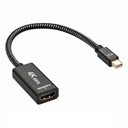 Adaptér mini DP zástrčky do HDMI 4K zásuvky SPMD-H03