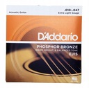 Struny pre akustickú gitaru D'Addario EJ15 10-47