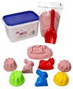 PRE DETI SANDKOLINA SAND 2KG + FORMY ADAMTOYS