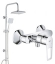 GROHE bateria prysznicowa natryskowa +Deszczownica