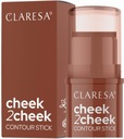 Claresa Creamy Bronzer Stick Cheek 2 Cheek 01 Neutral Sand 5,5g