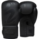 14oz RDX F15 SPARING BOXERSKÉ RUKAVICE MATNÉ ČIERNA 14oz 3037