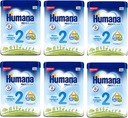 HUMANA 2 HMO NÁSLEDNÉ MLIEKO 6m+ 6x750g 65 BAL.