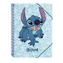 Zložka A4 s gumou Disney Stitch na dokumenty + 30 tričiek