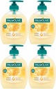 PALMOLIVE Mlieko a med tekuté mydlo 300ml x4