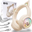 ONIKUMA B5 CAT EARS BEZDRÔTOVÉ HERNÉ SLÚCHADLÁ NA EAR BT 5,2 RGB