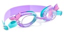 Detské plavecké okuliare Mermaid fialové Aqua2ude Swimming Goggles Mask