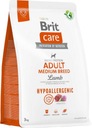 BRIT CARE ADULT STREDNE BREE LAMB & RICE 3kg