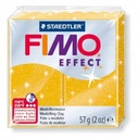 Modelovacia hmota FIMO efekt 57g, trblietky zlaté - 112