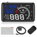 PROJEKTOR LED LCD HUD OBD2 5,5 MODRÁ