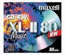 CD-RW Maxell XLii Audio 80 minút 10 ks