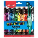 Colorpeps Monster Trojuholníkové pastelky 24 ks Maped