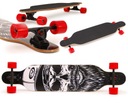 ABEC7 LONGBOARD SKATEBOARD, KANADSKÝ JAVOR, VEĽKÉ KOLESÁ