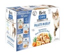 BRIT Care mokré krmivo pre mačky, mix príchutí, 12x85g